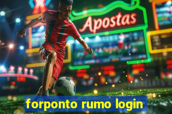 forponto rumo login